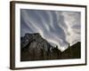 Canada, Alberta, Bow Valley Provincial Park. Lenticular clouds over Kananaskis Country-Ann Collins-Framed Photographic Print