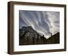 Canada, Alberta, Bow Valley Provincial Park. Lenticular clouds over Kananaskis Country-Ann Collins-Framed Photographic Print