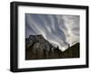 Canada, Alberta, Bow Valley Provincial Park. Lenticular clouds over Kananaskis Country-Ann Collins-Framed Photographic Print