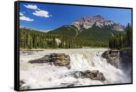 Canada, Alberta, Jasper National Park, Athabasca Falls-Jamie & Judy Wild-Framed Stretched Canvas