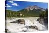 Canada, Alberta, Jasper National Park, Athabasca Falls-Jamie & Judy Wild-Stretched Canvas