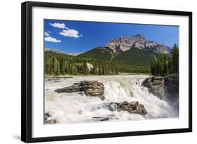 Canada, Alberta, Jasper National Park, Athabasca Falls-Jamie & Judy Wild-Framed Photographic Print