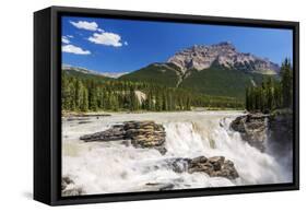 Canada, Alberta, Jasper National Park, Athabasca Falls-Jamie & Judy Wild-Framed Stretched Canvas