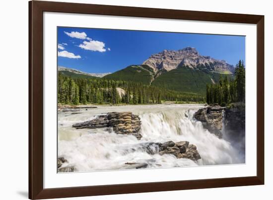 Canada, Alberta, Jasper National Park, Athabasca Falls-Jamie & Judy Wild-Framed Photographic Print