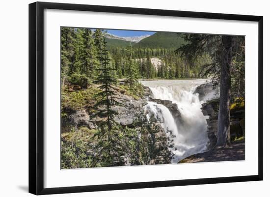 Canada, Alberta, Jasper National Park, Athabasca Falls-Jamie & Judy Wild-Framed Photographic Print