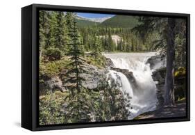 Canada, Alberta, Jasper National Park, Athabasca Falls-Jamie & Judy Wild-Framed Stretched Canvas