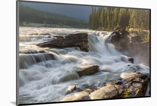 Canada, Alberta, Jasper National Park, Athabasca Falls-Jamie & Judy Wild-Mounted Photographic Print