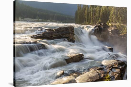 Canada, Alberta, Jasper National Park, Athabasca Falls-Jamie & Judy Wild-Stretched Canvas