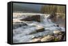 Canada, Alberta, Jasper National Park, Athabasca Falls-Jamie & Judy Wild-Framed Stretched Canvas