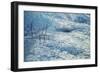 Canada, Alberta, Jasper National Park. Ice at Tangle Falls-Ann Collins-Framed Photographic Print