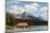 Canada, Alberta, Jasper National Park, Maligne Lake and Boat House-Jamie & Judy Wild-Mounted Photographic Print