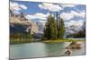 Canada, Alberta, Jasper National Park, Maligne Lake and Spirit Island-Jamie & Judy Wild-Mounted Photographic Print