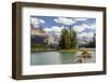 Canada, Alberta, Jasper National Park, Maligne Lake and Spirit Island-Jamie & Judy Wild-Framed Photographic Print