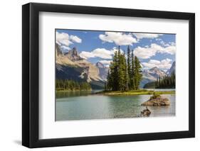 Canada, Alberta, Jasper National Park, Maligne Lake and Spirit Island-Jamie & Judy Wild-Framed Photographic Print