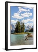 Canada, Alberta, Jasper National Park, Maligne Lake and Spirit Island-Jamie & Judy Wild-Framed Photographic Print