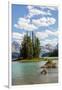 Canada, Alberta, Jasper National Park, Maligne Lake and Spirit Island-Jamie & Judy Wild-Framed Photographic Print