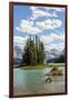 Canada, Alberta, Jasper National Park, Maligne Lake and Spirit Island-Jamie & Judy Wild-Framed Photographic Print