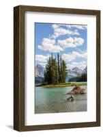 Canada, Alberta, Jasper National Park, Maligne Lake and Spirit Island-Jamie & Judy Wild-Framed Photographic Print