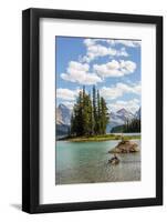 Canada, Alberta, Jasper National Park, Maligne Lake and Spirit Island-Jamie & Judy Wild-Framed Photographic Print