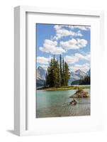 Canada, Alberta, Jasper National Park, Maligne Lake and Spirit Island-Jamie & Judy Wild-Framed Photographic Print