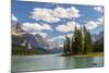 Canada, Alberta, Jasper National Park, Maligne Lake and Spirit Island-Jamie & Judy Wild-Mounted Photographic Print