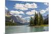 Canada, Alberta, Jasper National Park, Maligne Lake and Spirit Island-Jamie & Judy Wild-Mounted Photographic Print