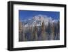 Canada, Alberta, Jasper National Park. Mount Kerkeslin in Canadian Rocky Mountains.-Jaynes Gallery-Framed Photographic Print