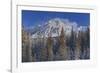 Canada, Alberta, Jasper National Park. Mount Kerkeslin in Canadian Rocky Mountains.-Jaynes Gallery-Framed Photographic Print