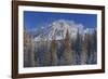 Canada, Alberta, Jasper National Park. Mount Kerkeslin in Canadian Rocky Mountains.-Jaynes Gallery-Framed Photographic Print