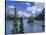 Canada, Alberta, Jasper National Park, Spirit Island and Maligne Lake-John Barger-Stretched Canvas