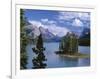 Canada, Alberta, Jasper National Park, Spirit Island and Maligne Lake-John Barger-Framed Photographic Print