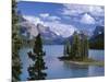 Canada, Alberta, Jasper National Park, Spirit Island and Maligne Lake-John Barger-Mounted Photographic Print