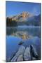 Canada, Alberta, Jasper National Park. Sunrise on Pyramid Mountain and Lake.-Jaynes Gallery-Mounted Photographic Print