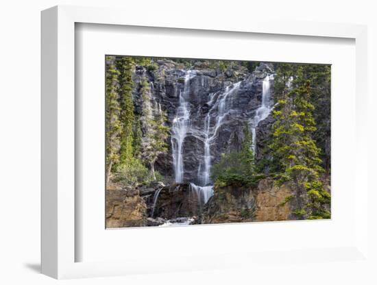 Canada, Alberta, Jasper National Park, Tangle Falls-Jamie & Judy Wild-Framed Photographic Print