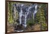 Canada, Alberta, Jasper National Park, Tangle Falls-Jamie & Judy Wild-Framed Photographic Print