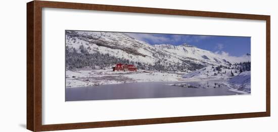 Canada, Alberta, Jasper National Park, winter-Panoramic Images-Framed Photographic Print