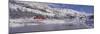 Canada, Alberta, Jasper National Park, winter-Panoramic Images-Mounted Photographic Print