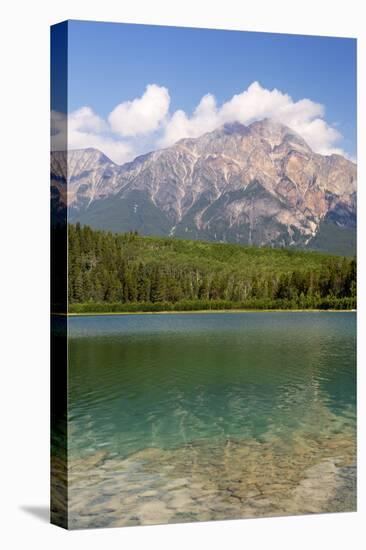 Canada, Alberta, Jasper NP, Pyramid Mountain and Patricia Lake-Jamie & Judy Wild-Stretched Canvas