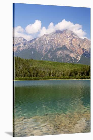 Canada, Alberta, Jasper NP, Pyramid Mountain and Patricia Lake-Jamie & Judy Wild-Stretched Canvas