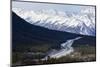 Canada, Alberta, Kootenay Plains. Road Through Mountain Landscape-Jaynes Gallery-Mounted Photographic Print