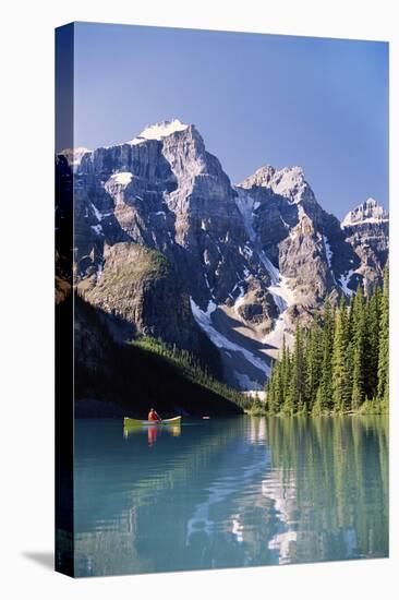 Canada, Alberta, Moraine Lake at Banff National Park-Michele Westmorland-Stretched Canvas