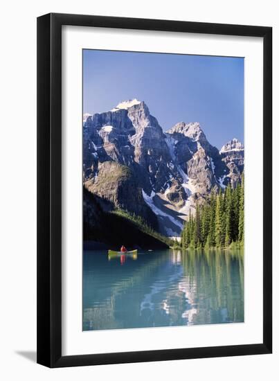 Canada, Alberta, Moraine Lake at Banff National Park-Michele Westmorland-Framed Photographic Print