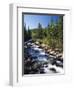 Canada, Alberta, Mountain Stream in Jasper National Park-Mike Grandmaison-Framed Photographic Print