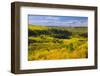 Canada, Alberta, Peace River. Autumn foliage in mountains.-Jaynes Gallery-Framed Photographic Print