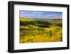 Canada, Alberta, Peace River. Autumn foliage in mountains.-Jaynes Gallery-Framed Photographic Print