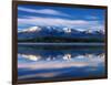 Canada, Alberta, Pyramid Lake in Jasper National Park-Mike Grandmaison-Framed Photographic Print