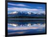 Canada, Alberta, Pyramid Lake in Jasper National Park-Mike Grandmaison-Framed Photographic Print