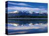 Canada, Alberta, Pyramid Lake in Jasper National Park-Mike Grandmaison-Stretched Canvas