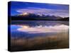 Canada, Alberta, Pyramid Lake in Jasper National Park-Mike Grandmaison-Stretched Canvas