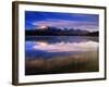 Canada, Alberta, Pyramid Lake in Jasper National Park-Mike Grandmaison-Framed Photographic Print